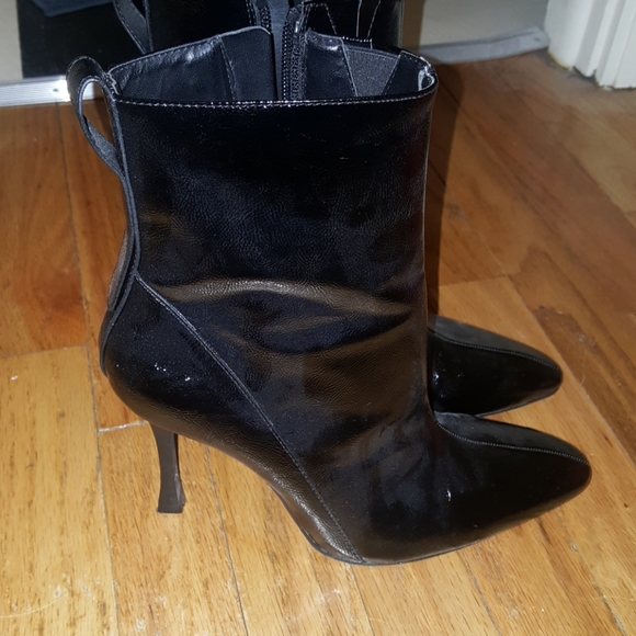 ❗Zara Patent Leather Booties❗ - Picture 2 of 6
